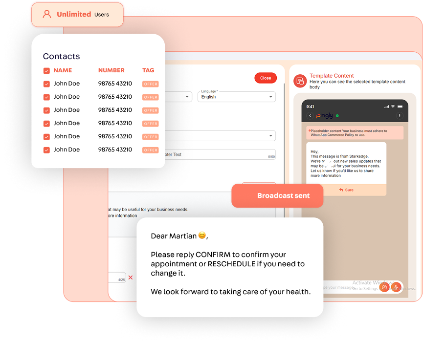 Broadcast Messages